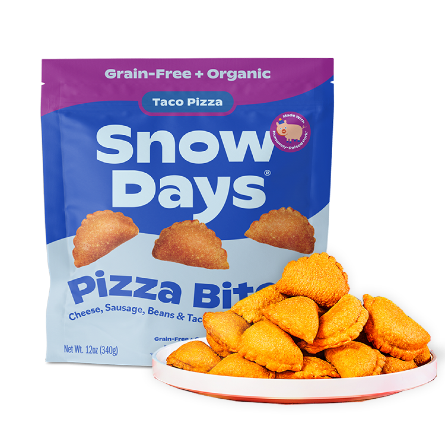 Taco pizza bites